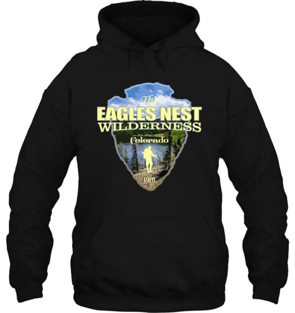 eagles nest wilderness (arrowhead) hoodie