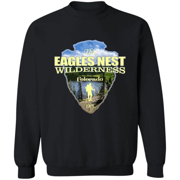 eagles nest wilderness (arrowhead) sweatshirt