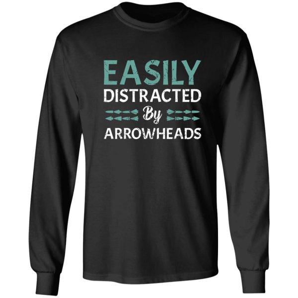 easily distracted by arrowheads long sleeve