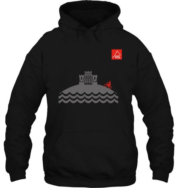 east peak apparel - coast and castle - mountain bike t-shirt hoodie