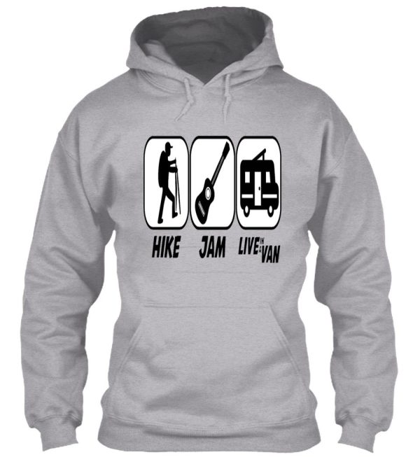 eat sleep hike repeat hoodie