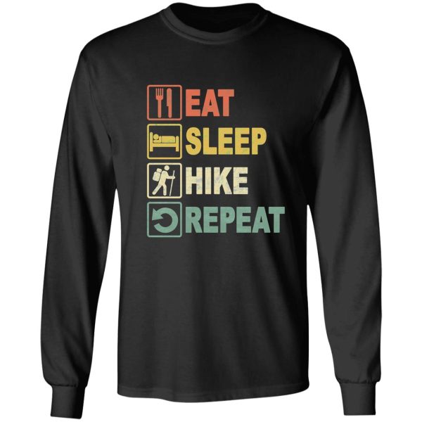 eat sleep hike repeat long sleeve