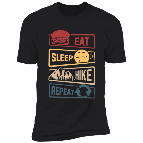 eat sleep hike repeat shirt