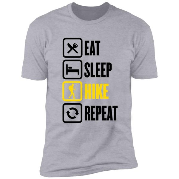 eat sleep hike repeat shirt