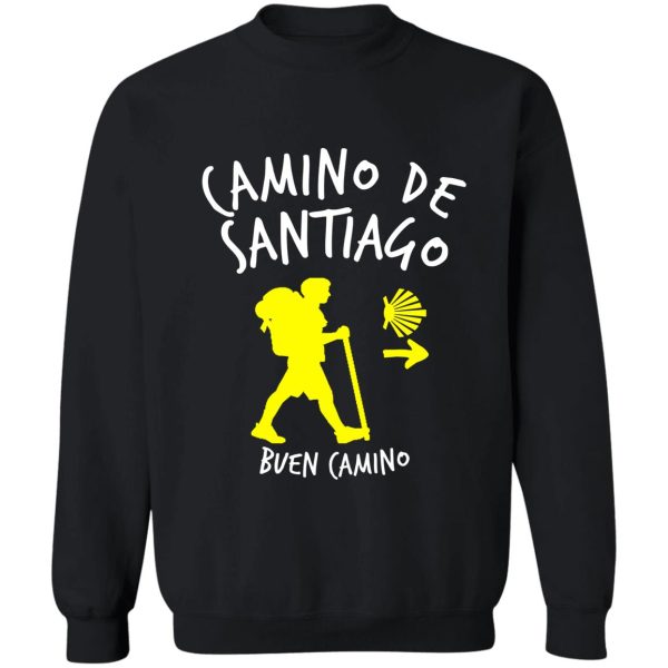 el camino de santiago compostela buen camino sweatshirt