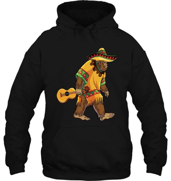 el squatcho bigfoot sasquatch mexican t shirt funny gifts hoodie