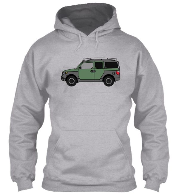 element with roof rack hoodie