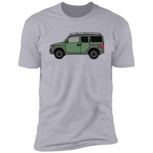 element with roof rack shirt