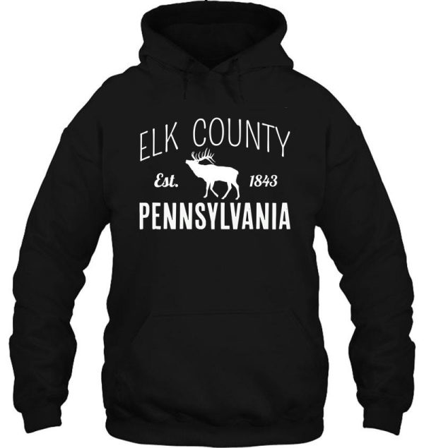 elk county nature pennsylvania vacation animal hoodie