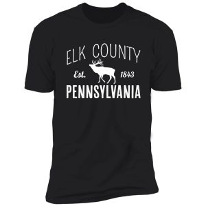 elk county nature pennsylvania vacation animal shirt
