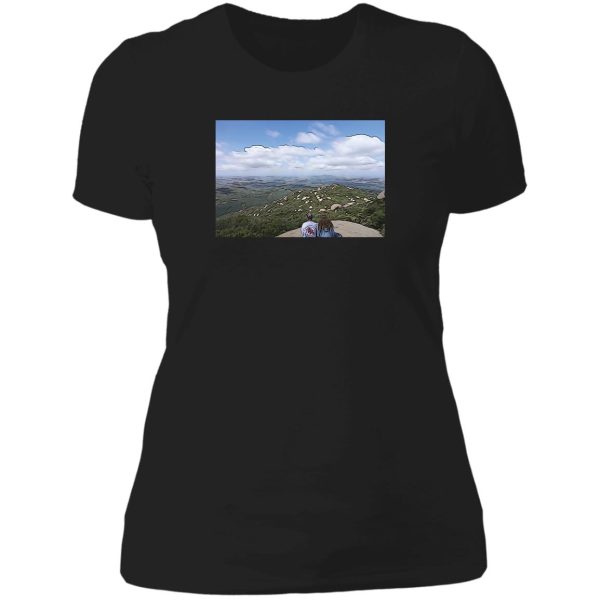 enjoy the view lady t-shirt