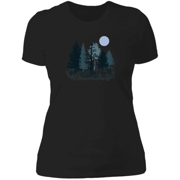 enter the woods 2 - forest nature wild outdoors lady t-shirt