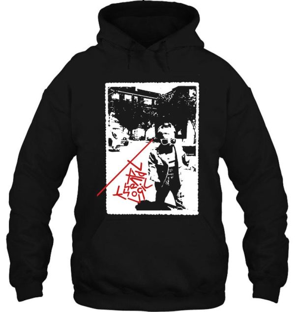 essential logic t shirt hoodie