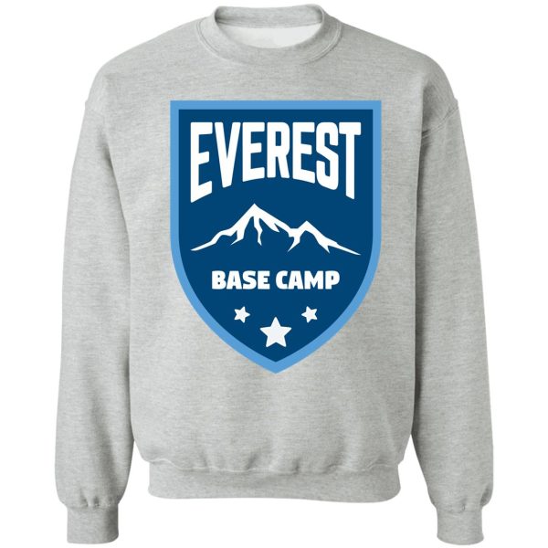 everest base camp sweatshirt