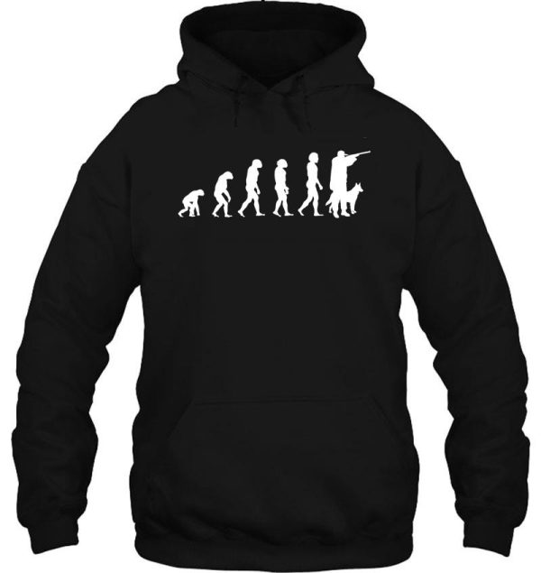 evolution of ape to hunter hoodie