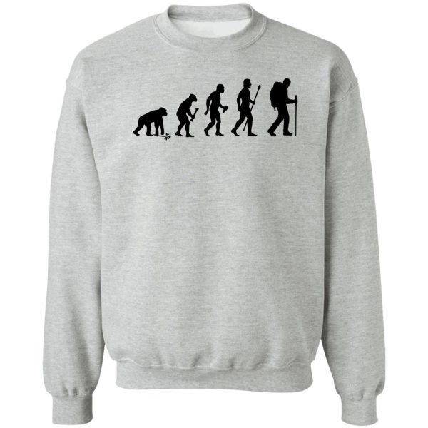 evolution of hiking sweatshirt