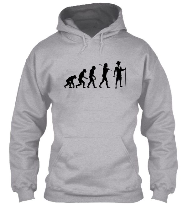 evolution of men - the scout evolution ! hoodie