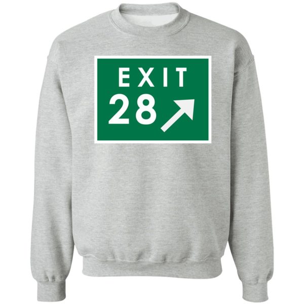 exit 28 sweatshirt
