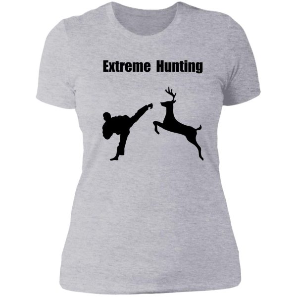 extreme hunting lady t-shirt