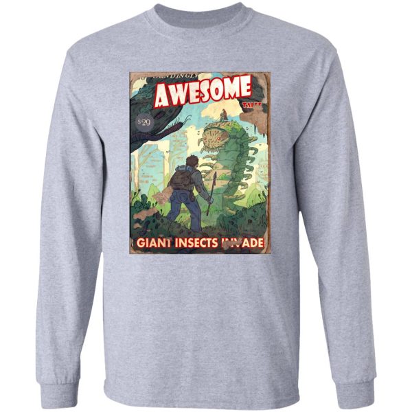 fallout 4 astoundingly awesome tales giant insects invade poster long sleeve