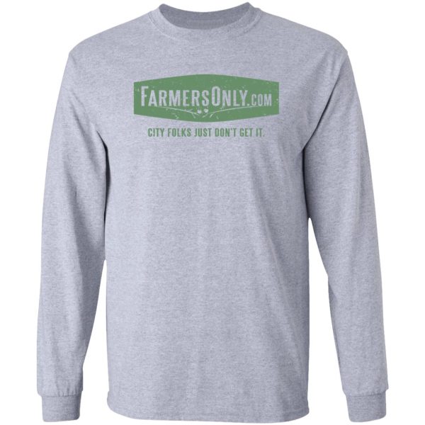 farmers only (green logo) long sleeve