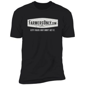 farmers only (white logo) shirt
