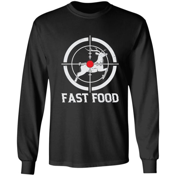 fast food deer hunter long sleeve