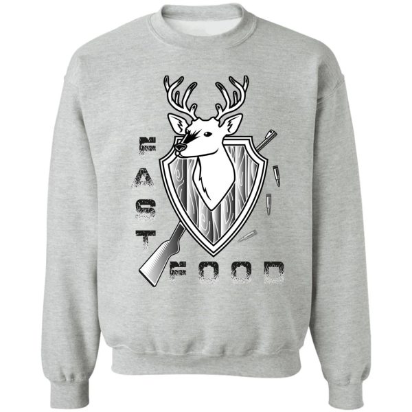 fast food deer hunting essential (deer hunting flag) sweatshirt