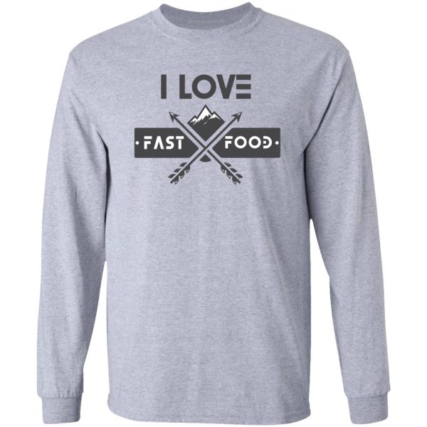 fast food deer hunting long sleeve