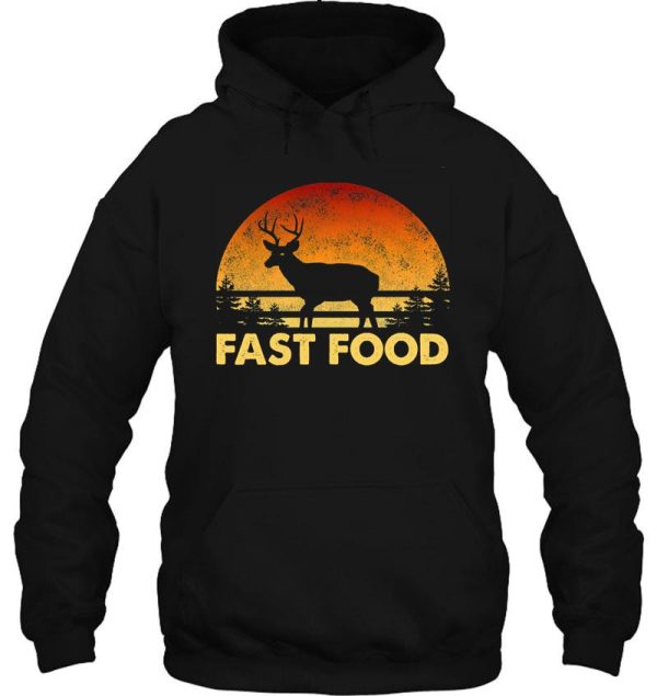 fast food funny deer hunting shirt hoodie