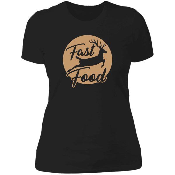 fast food lady t-shirt