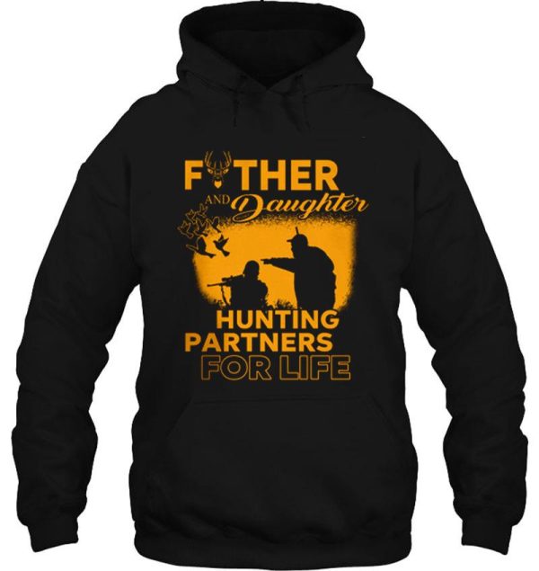 father and daughter hunting partners hoodie