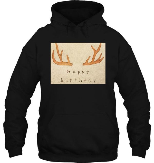 fear the deer hoodie