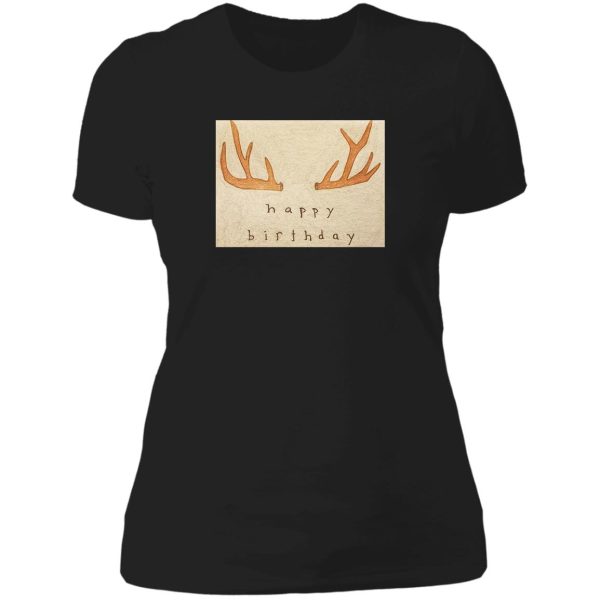 fear the deer lady t-shirt