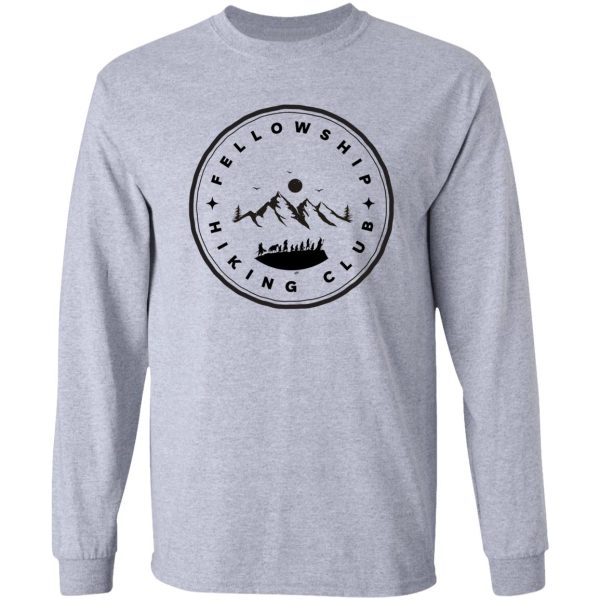 fellowship hiking club - fantasy - funny long sleeve