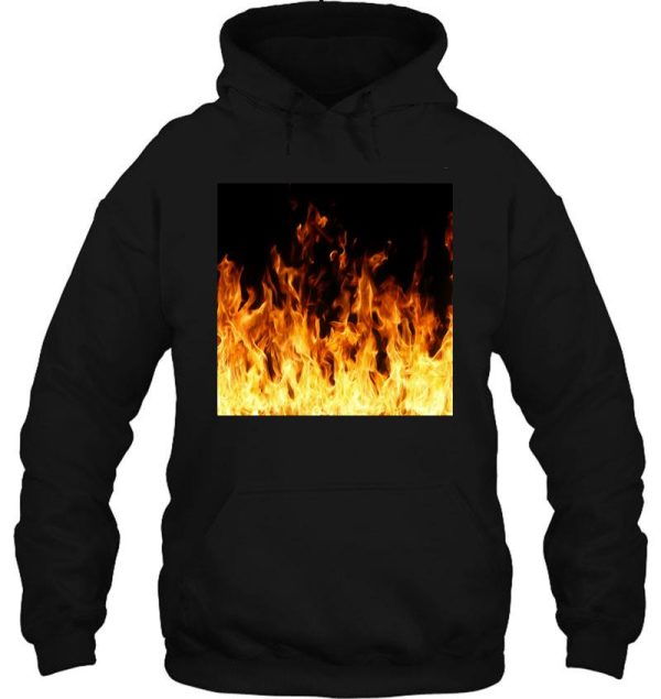 fire flames hoodie