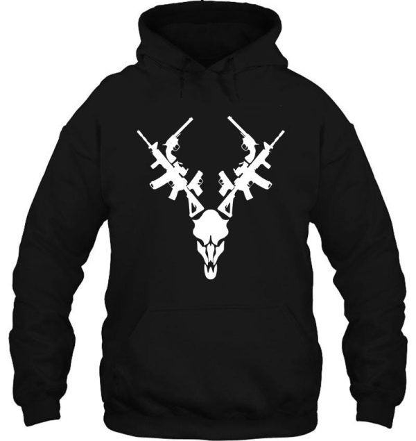 firearm deer rack hoodie