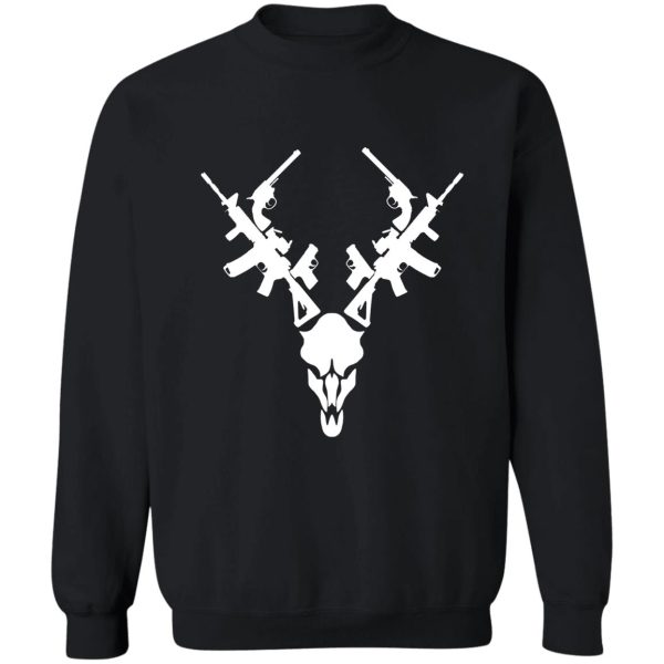 firearm deer rack sweatshirt