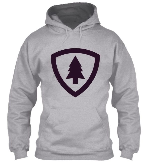 firewatch tree shield hoodie