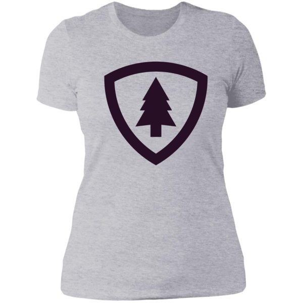 firewatch tree shield lady t-shirt