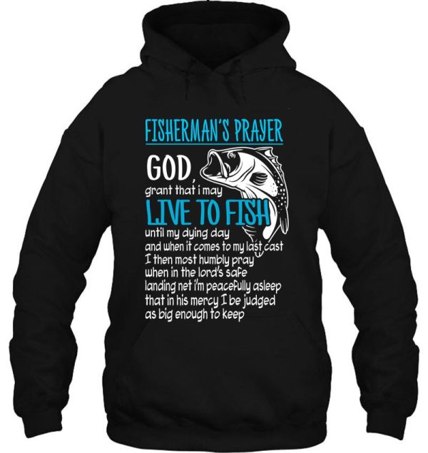 fisherman's prayer hoodie