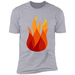 flaming up shirt