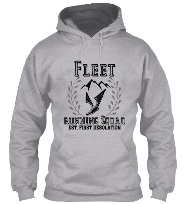 fleet running squad hoodie