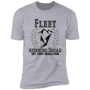 fleet running squad shirt