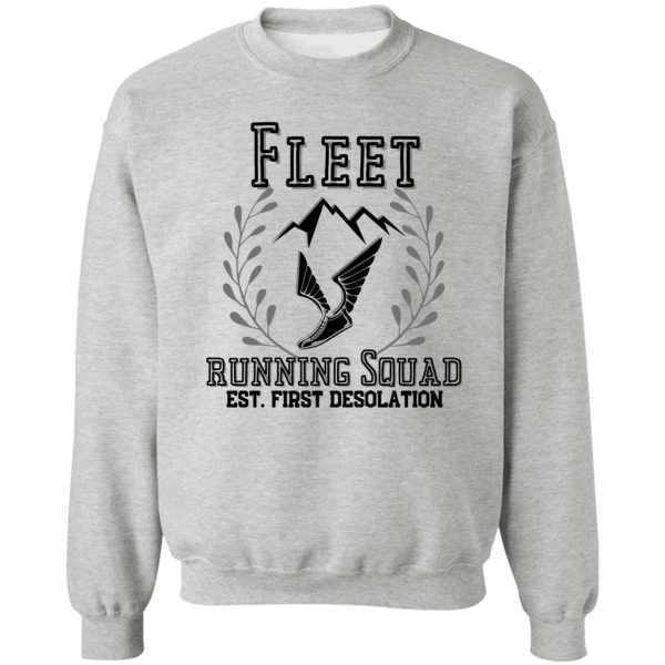 fleet running squad sweatshirt