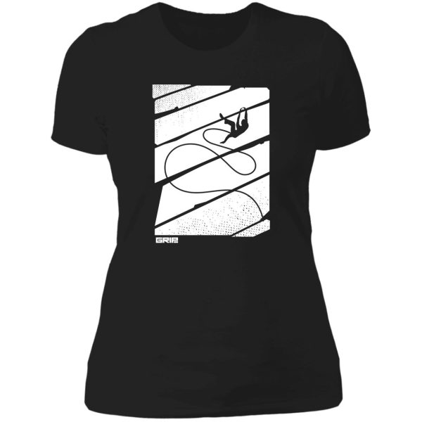 flying rope lady t-shirt