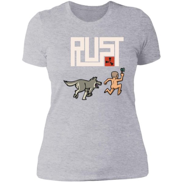 for the best rust players lady t-shirt