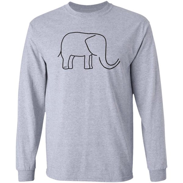 for the love of elephants long sleeve