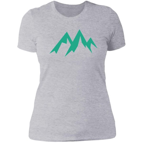 for the mountain lovers lady t-shirt