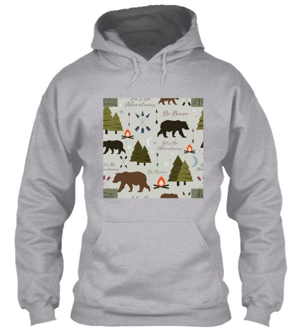 forest bear hoodie